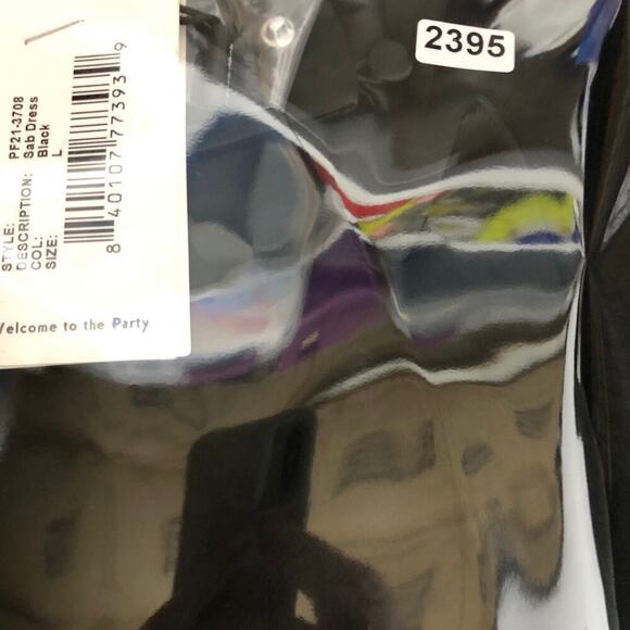 Retrofete Sab Dress Halter Maxi Black NWT L - Picture 14 of 14
